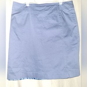 Blue size 16 skirt by attention.